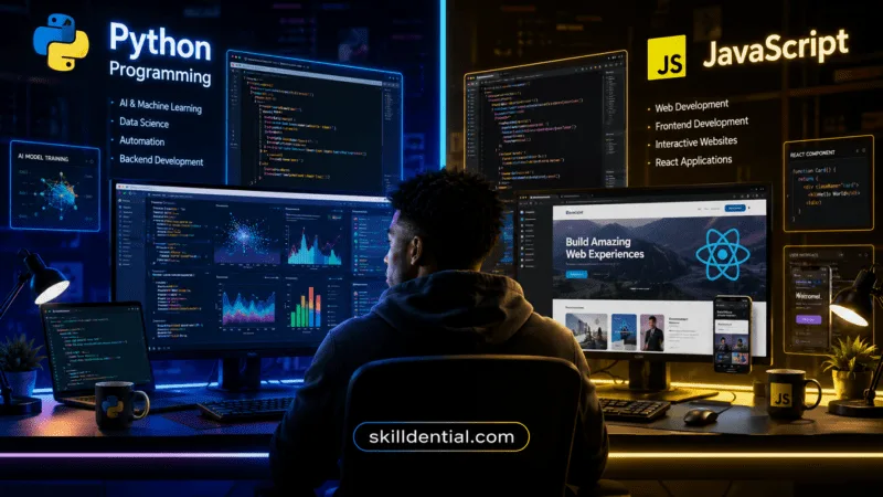 Python Programming vs JavaScript: Which Is Easier to Start?