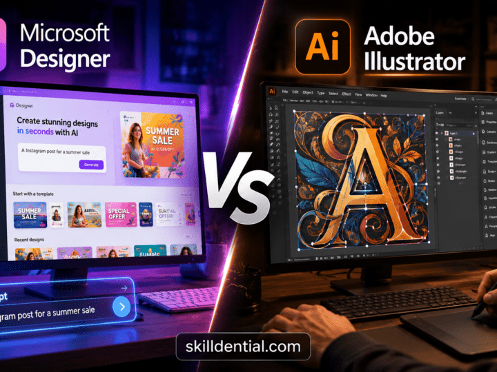 Microsoft Designer vs Adobe Illustrator: Which is Better?
