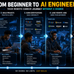7 Best AI Engineer Remote Career Roadmaps Without a Degree