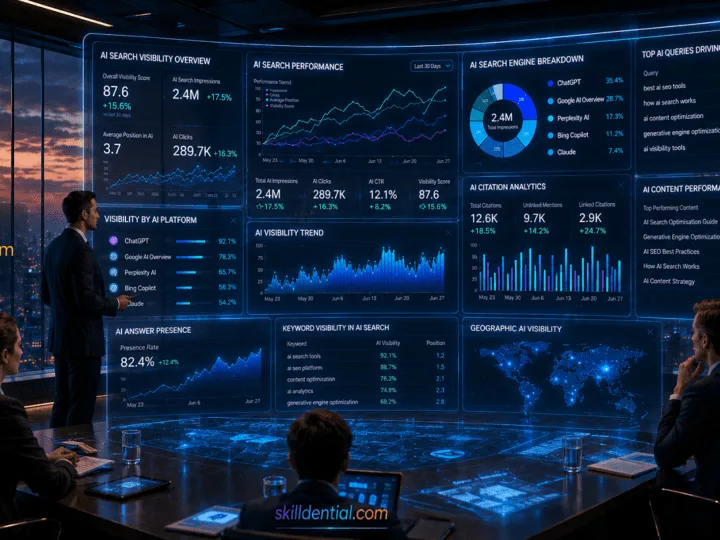 Complete List of AI Search Visibility Tools for Businesses