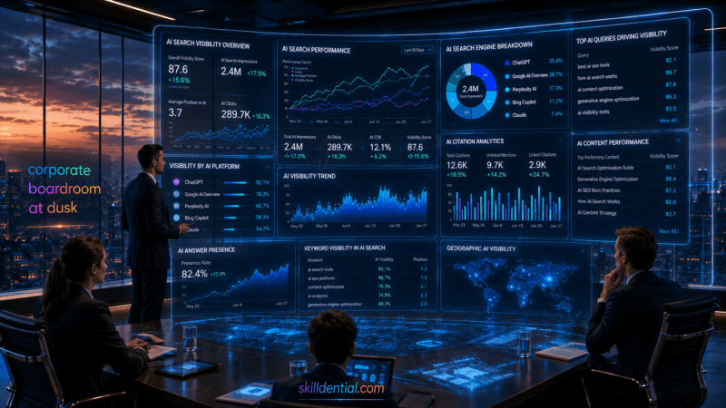 Complete List of AI Search Visibility Tools for Businesses