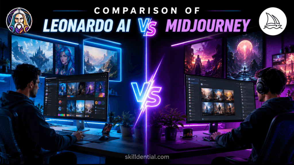 Leonardo AI vs Midjourney: Which Is Better for Beginners? Leonardo AI vs Midjourney: Which Is Better for Beginners?