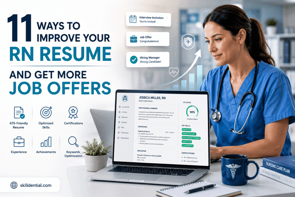 11 Ways to Improve Your RN Resume and Get More Job Offers 11 Ways to Improve Your RN Resume and Get More Job Offers