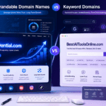 Why Brandable Domain Names Outperform Keyword Domains