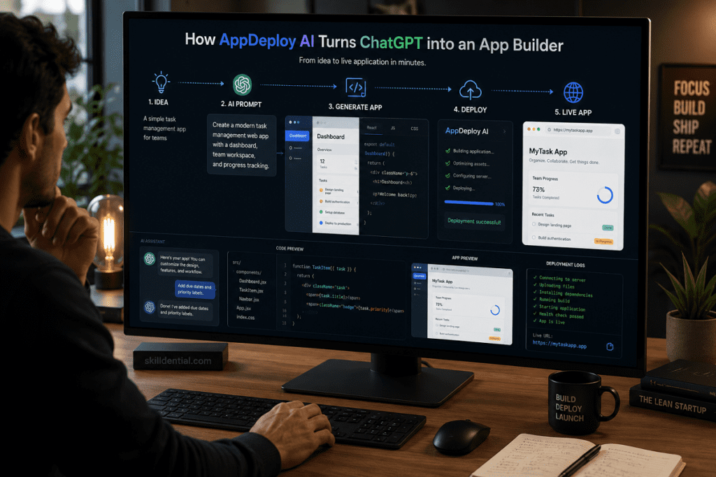 How AppDeploy AI Turns ChatGPT into an App Builder