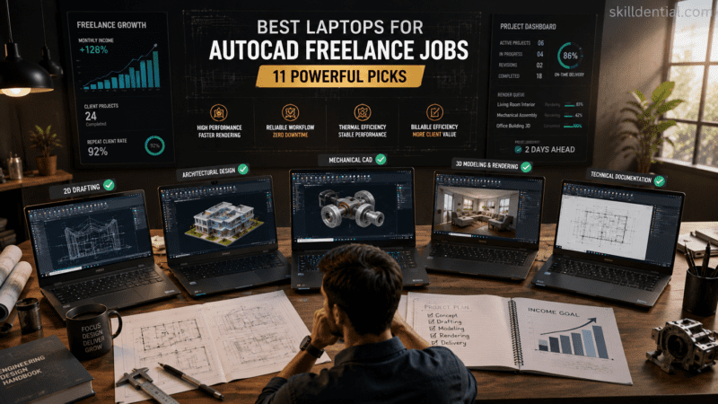 Best Laptops for AutoCAD Freelance Jobs: 11 Powerful Picks Best Laptops for AutoCAD Freelance Jobs: 11 Powerful Picks