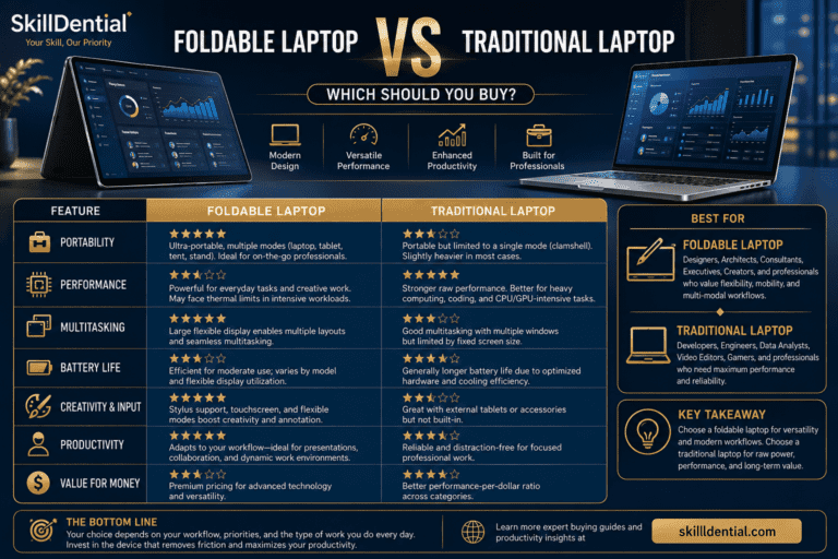 Foldable Laptop vs Traditional Laptop: Which Should You Buy?