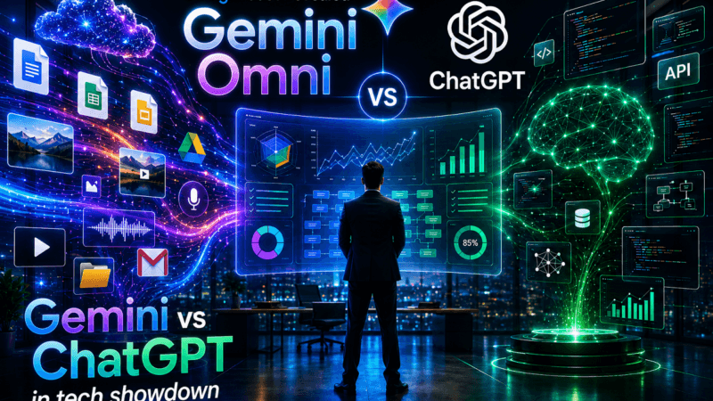 Google Gemini Omni vs ChatGPT: 9 Major Differences Explained Google Gemini Omni vs ChatGPT: 9 Major Differences Explained