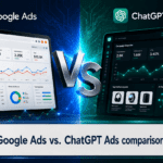 Google Ads vs ChatGPT Ads Manager: A Complete Comparison