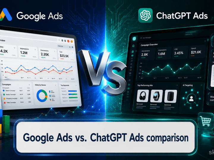 Google Ads vs ChatGPT Ads Manager: A Complete Comparison