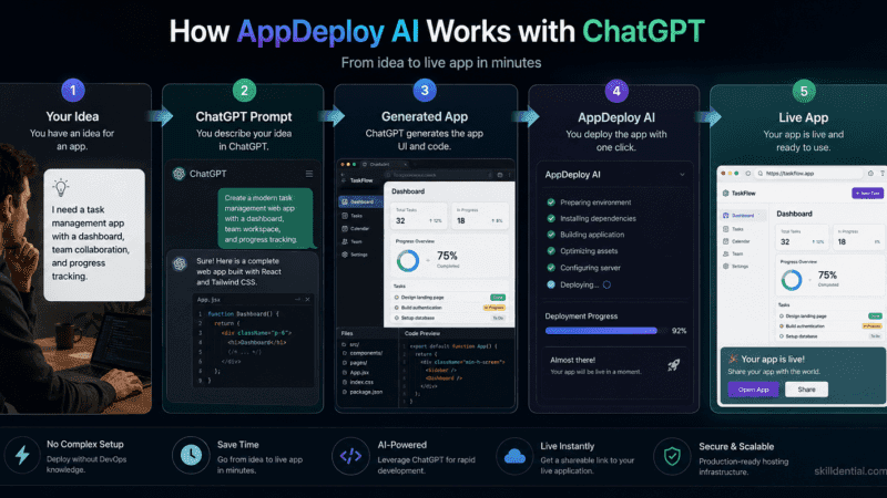 How AppDeploy AI Turns ChatGPT into an App Builder How AppDeploy AI Turns ChatGPT into an App Builder