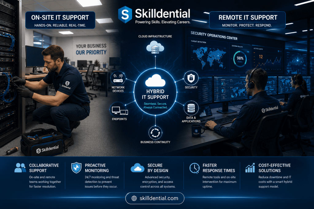 On-Site IT Support vs Remote IT Support for Small Businesses On-Site IT Support vs Remote IT Support for Small Businesses