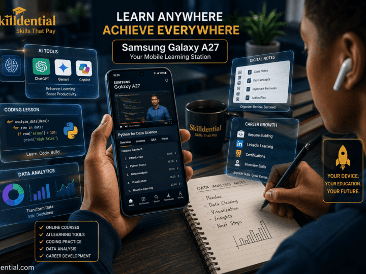 Turning a Samsung Galaxy A27 Into a Mobile Learning Station