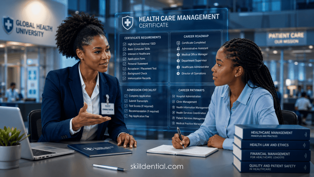 Health Care Management Certificate Requirements and Careers Health Care Management Certificate Requirements and Careers