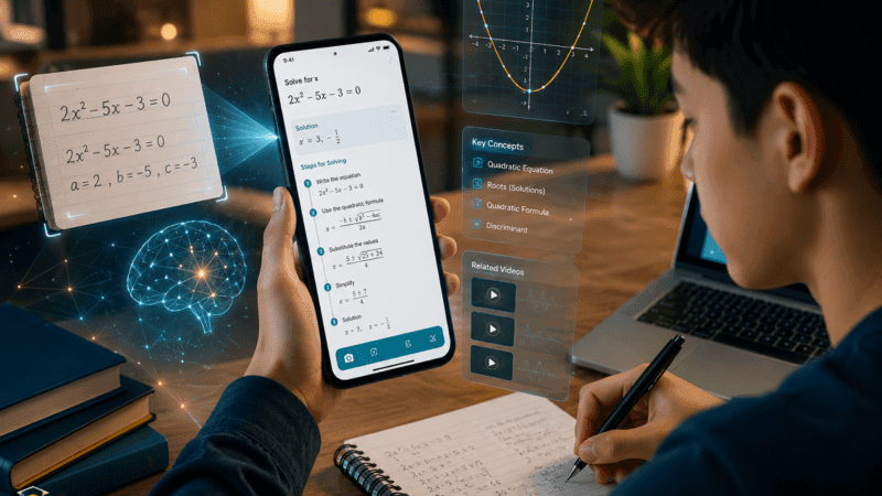 How to Use the Microsoft Math Solver App for Faster Learning