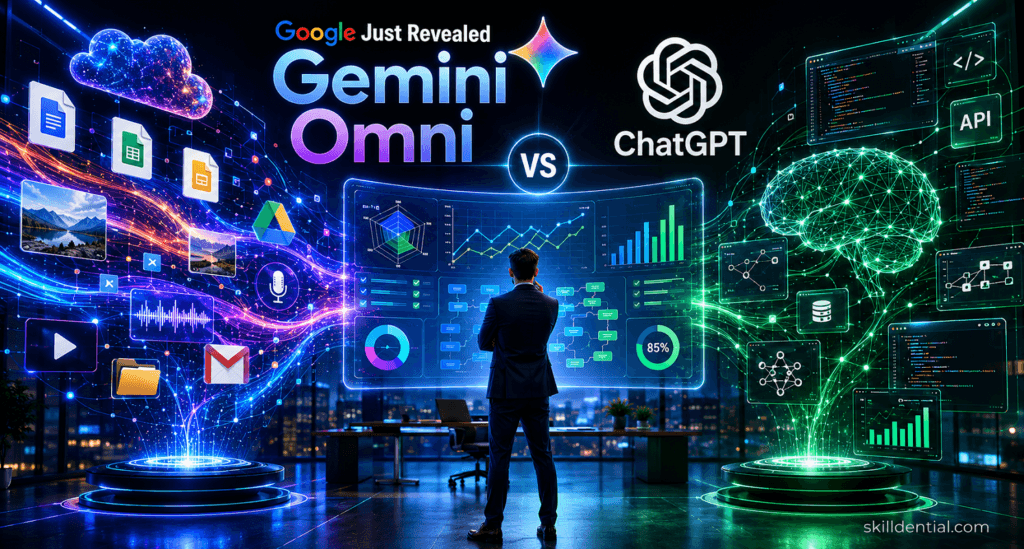 Google Gemini Omni vs ChatGPT: 9 Major Differences Explained Google Gemini Omni vs ChatGPT: 9 Major Differences Explained
