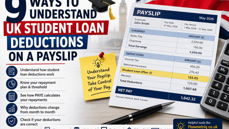 9 Ways to Understand UK Student Loan Deductions on a Payslip