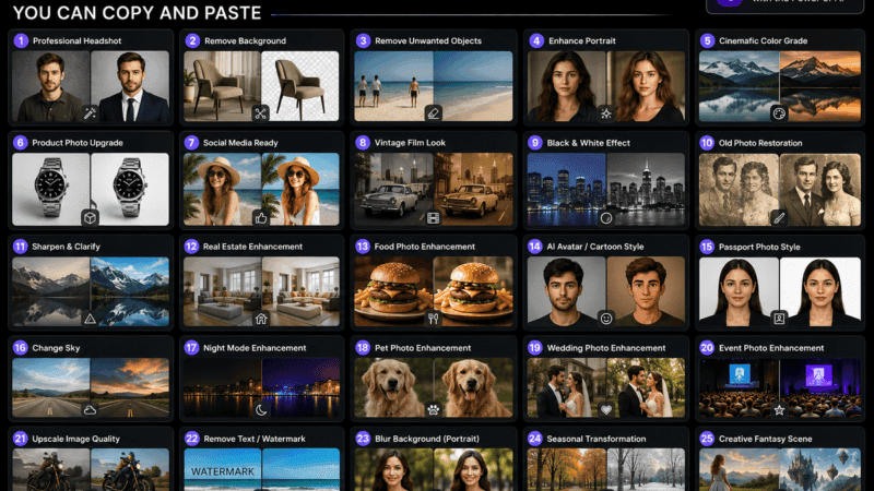25 ChatGPT Photo Editing Prompts You Can Copy and Paste