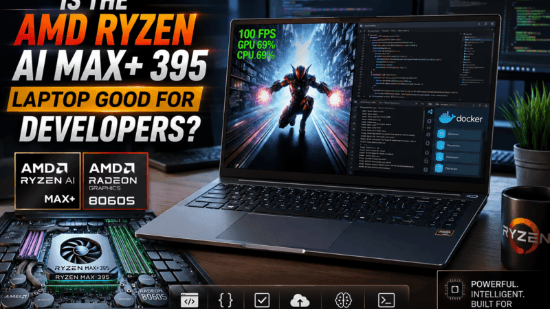 Is the AMD Ryzen AI Max+ 395 Laptop Good for Developers?