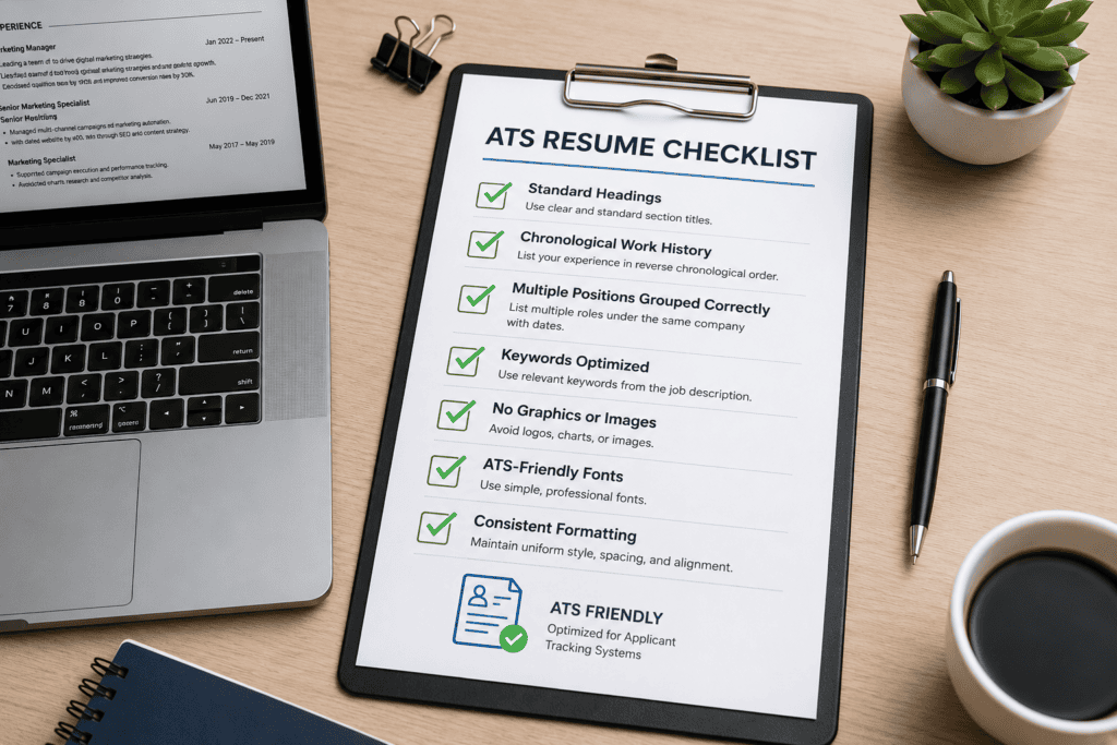 ATS Resume Format for Multiple Positions at Same Company ATS Resume Format for Multiple Positions at Same Company