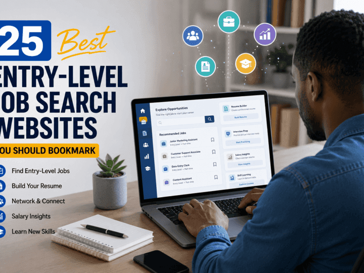 25 Best Entry-Level Job Search Websites You Should Bookmark