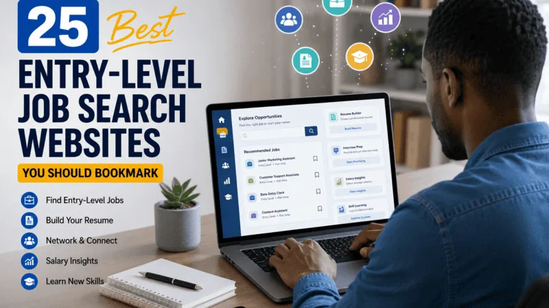 25 Best Entry-Level Job Search Websites You Should Bookmark
