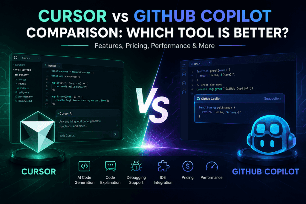 Cursor vs GitHub Copilot Comparison: Which Tool Is Better?