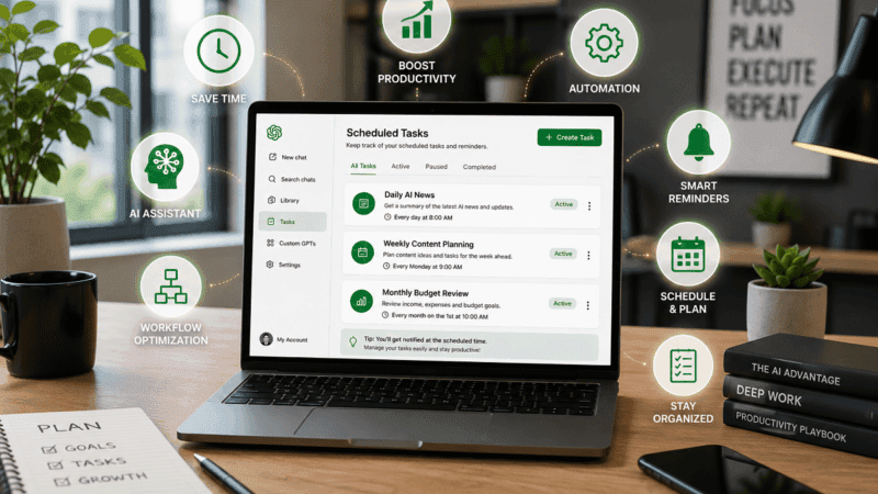 ChatGPT Scheduled Tasks: Complete Guide to Saving Time