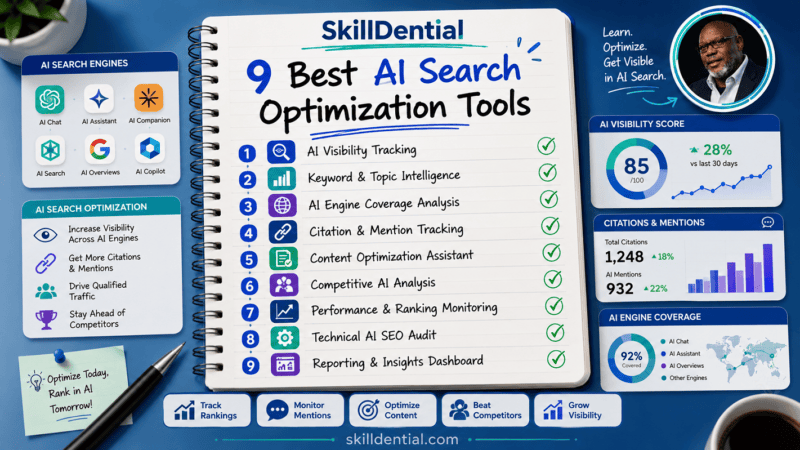 9 Best AI Search Optimization Tools for AI Search Visibility 9 Best AI Search Optimization Tools for AI Search Visibility
