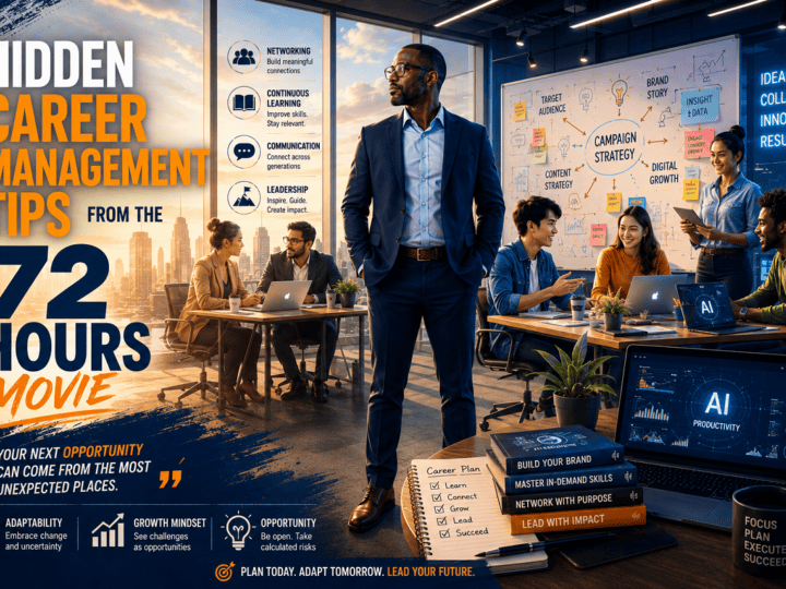 Hidden Career Management Tips from the 72 Hours Movie