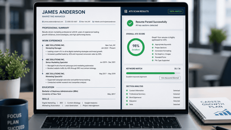 ATS Resume Format for Multiple Positions at Same Company ATS Resume Format for Multiple Positions at Same Company