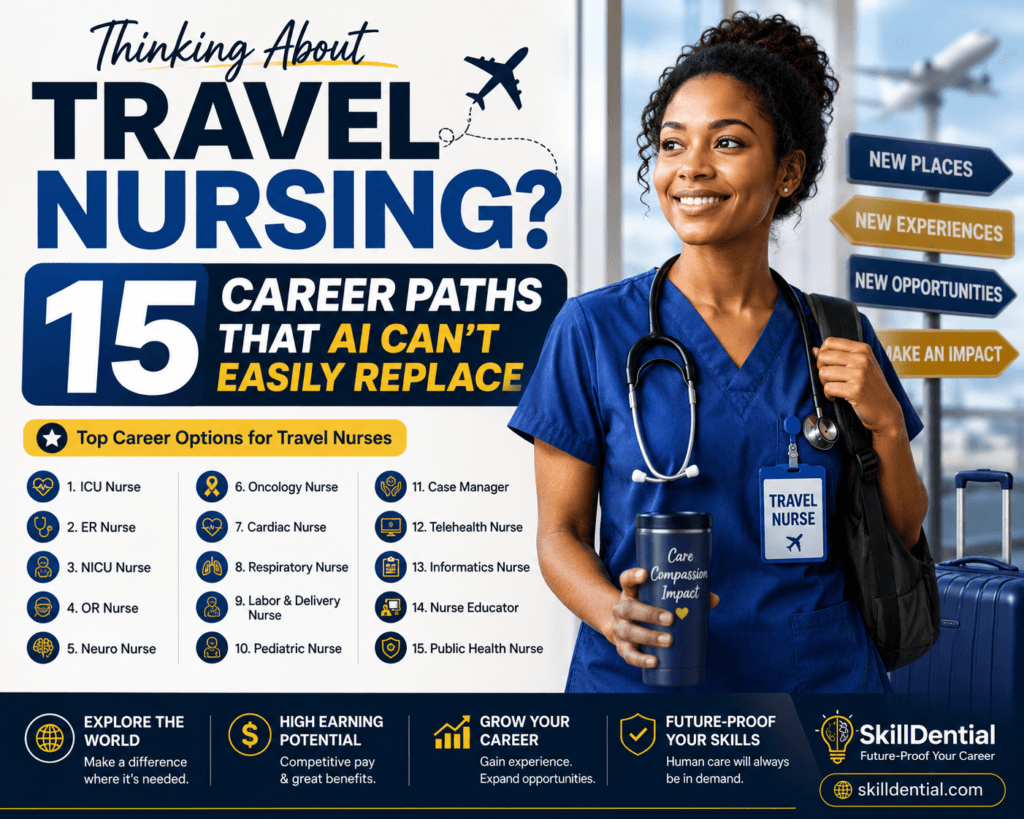 15 Best Travel Nursing Career Options in the AI Era