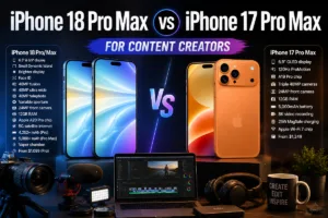 iPhone 18 Pro Max vs iPhone 17 Pro Max for Content Creators