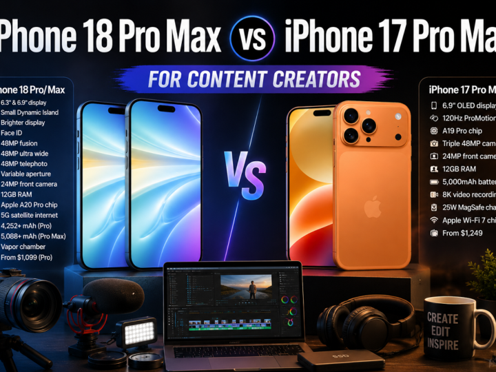iPhone 18 Pro Max vs iPhone 17 Pro Max for Content Creators