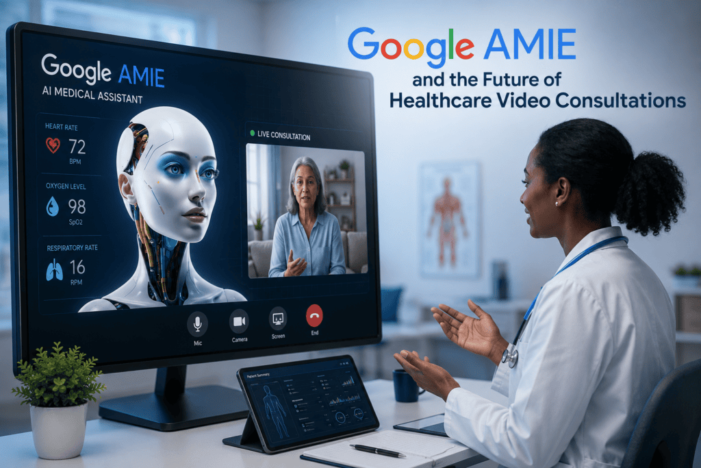 Google AMIE and the Future of Healthcare Video Consultations Google AMIE and the Future of Healthcare Video Consultations