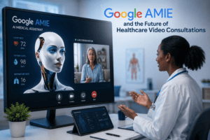 Google AMIE and the Future of Healthcare Video Consultations