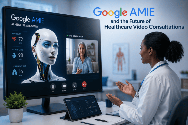 Google AMIE and the Future of Healthcare Video Consultations