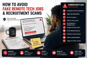 How to Avoid Fake Remote Tech Jobs and Recruitment Scams How to Avoid Fake Remote Tech Jobs and Recruitment Scams