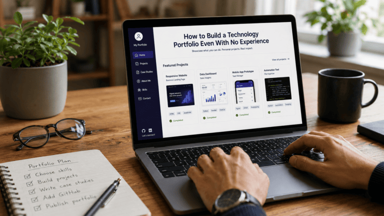 How to Build a Technology Portfolio Even With No Experience How to Build a Technology Portfolio Even With No Experience