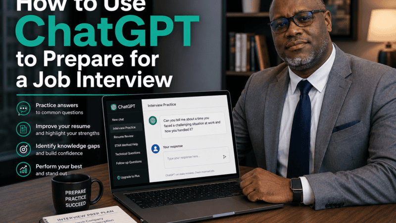How to Use ChatGPT to Prepare for a Job Interview How to Use ChatGPT to Prepare for a Job Interview