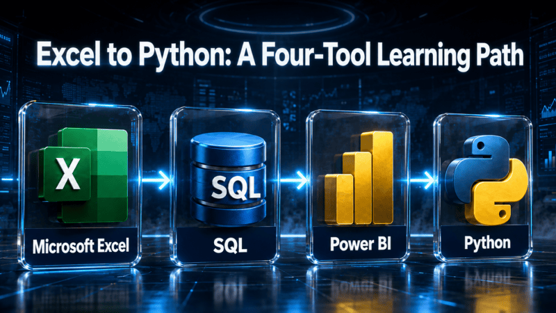 Should I Learn Excel, SQL, Power BI, or Python First? Should I Learn Excel, SQL, Power BI, or Python First?