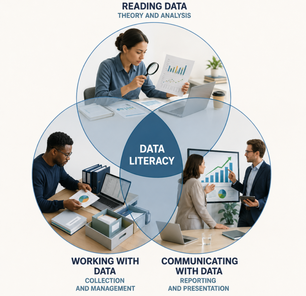 The core pillars of data literacy