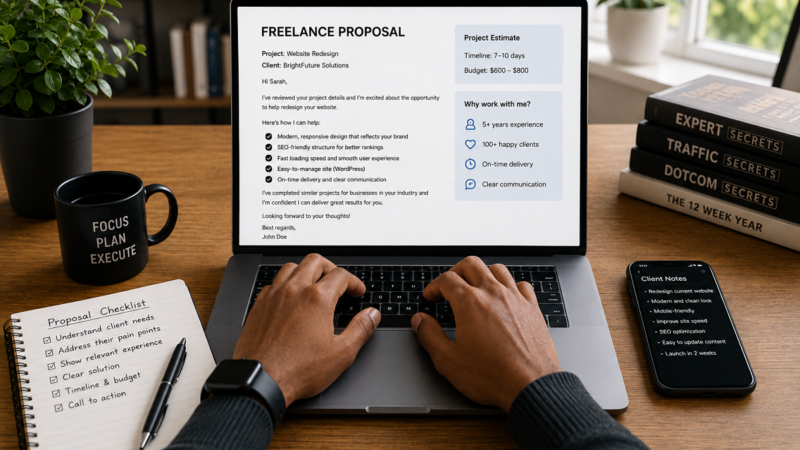 How to Write a Freelance Proposal That Gets Clients to Reply