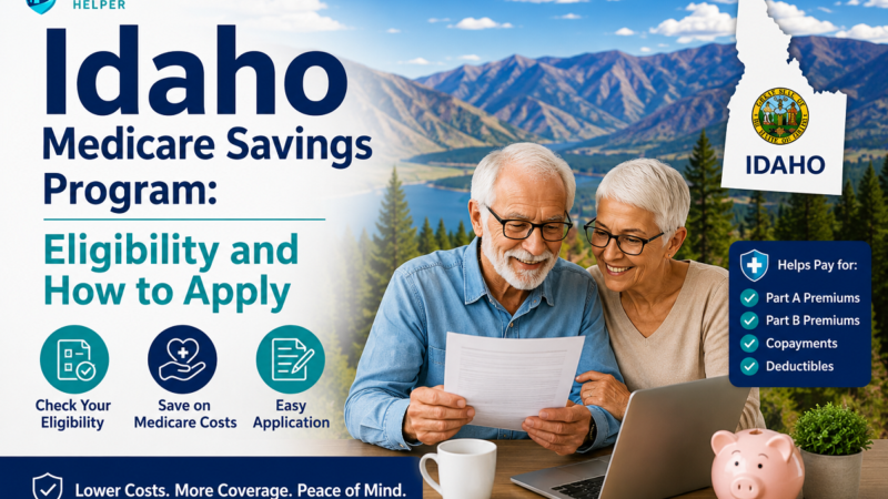 Idaho Medicare Savings Program: Eligibility and How to Apply