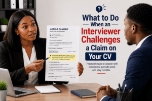 What to Do When an Interviewer Challenges a Claim on Your CV