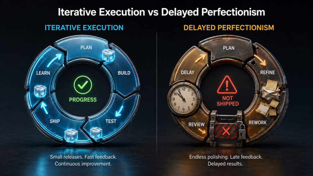 Data Analyst Career Guide Without a Computer Science Degree Iterative Execution vs Delayed Perfectionism