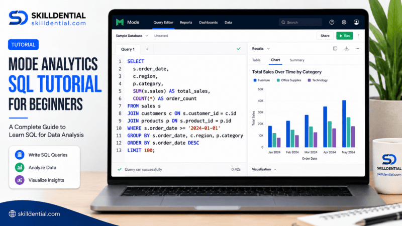 Mode Analytics SQL Tutorial for Beginners: A Complete Guide Mode Analytics SQL Tutorial for Beginners: A Complete Guide