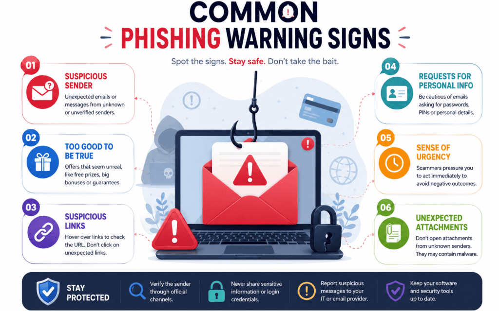 How to Avoid Fake Remote Tech Jobs and Recruitment Scams Common phishing warning signs