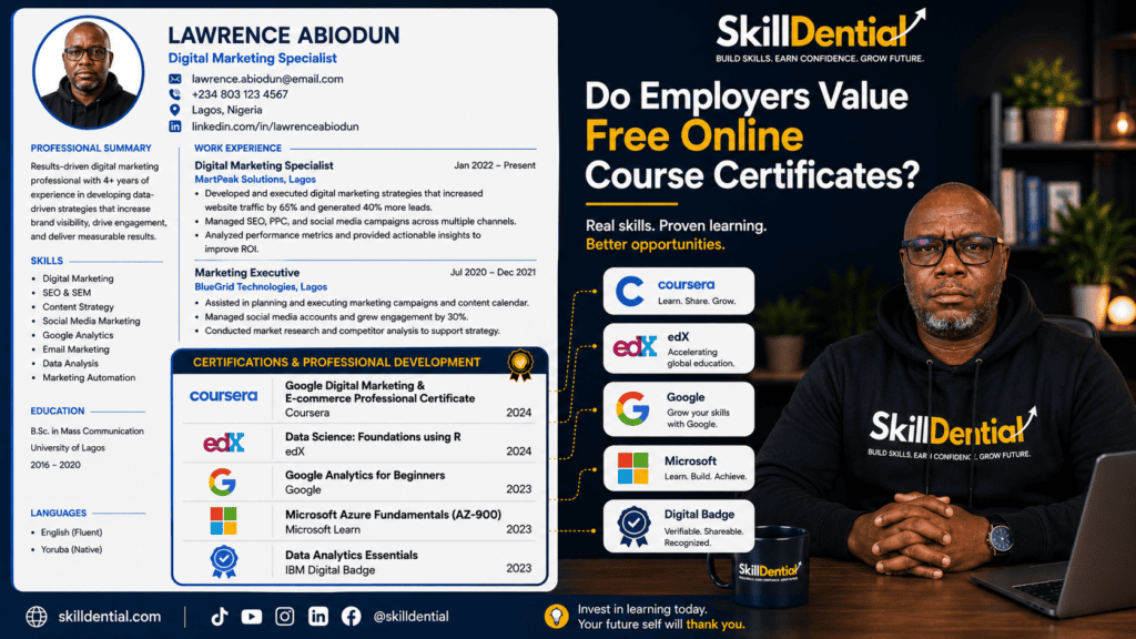 Do Employers Value Free Online Course Certificates?