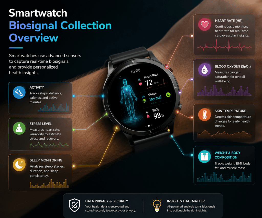 Smartwatch Biosignal Health Dashboard